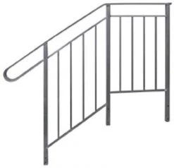 Deck Supermarket Deck Supermarket Aluminium Step Handrails