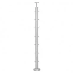 Pro Railing Wire Rope Mid Post - 48.3mm Decking Balustrades