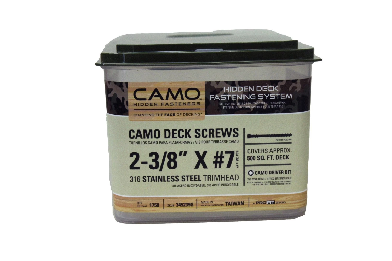 Camo Hidden Fasteners (Screws) 15 Camo Hidden Fasteners (Screws)