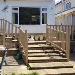 Super Rail UPVC Stair Balustrade
