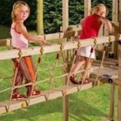 Deck Supermarket Blue Rabbit Bridge Module With Climbing Net Deck Supermarket