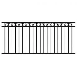 Fortitude Railing Fortitude Circles Railing Panel 2387mm X 1016mm