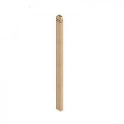 Deck Supermarket Deck Supermarket Treated Timber Mule Or Half Mule Posts 1300mm Tall