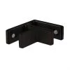 Pro Railing 90 Degree Glass Stiffener BZP Matt Black