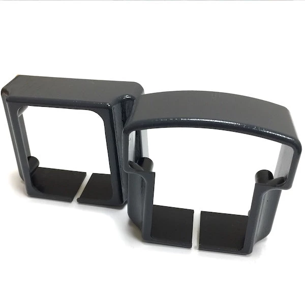 Decking Balustrades Super Rail Premium Foiled Bracket & Bracket Shroud 3 Decking Balustrades Super Rail Premium Foiled Bracket & Bracket Shroud