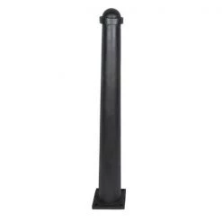Deck Supermarket Limited Ductile Iron Bollard - 868mm High Primer Painted Black - Bolt-Down