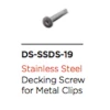 Rynodeck Deck Framing & Substructure Aluminium Joist Deck Screw For Metal Clips 19mm (Pack200) 1 Rynodeck Deck Framing & Substructure Aluminium Joist Deck Screw For Metal Clips 19mm (Pack200)