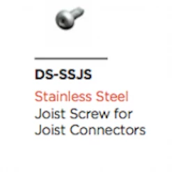 Rynodeck Deck Framing & Substructure Aluminium Joist Bracket Screws 13mm (Pack200)