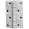 Deck Supermarket White Nylon Hinges (pair) 3" X 1" Deck Supermarket