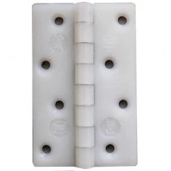 Deck Supermarket White Nylon Hinges (pair) 3" X 1" Deck Supermarket