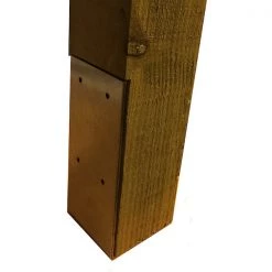 Deck Supermarket Timber Post Bracket With Timber Post Insert (includes 6 X 40mm Screws) Deck Supermarket