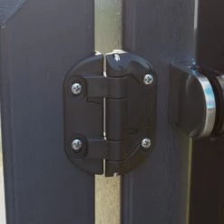 Decking Balustrades Super Rail Premium Foiled Gate With Composite Hinges & Lockable Latch 9 Decking Balustrades Super Rail Premium Foiled Gate With Composite Hinges & Lockable Latch
