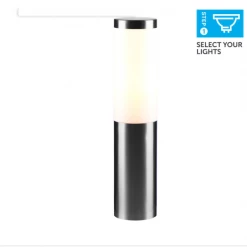 Ellumiere Bollard Light Stainless Steel Deck Post & Bollard Lighting