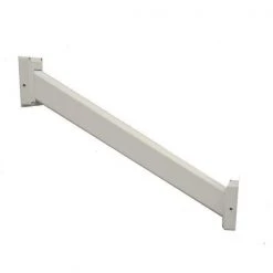 Super Rail Non Routed Step Handrail With 2 Stair Rail Brackets