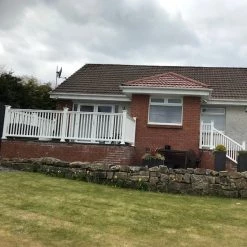 Super Rail UPVC Balustrade Decking Balustrades