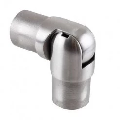 Pro Railing Adjustable Joiner - Vertical S/S 316 Fits 25mm Dia. Split Tube Decking Balustrades
