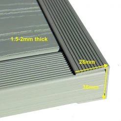 Deck It All Decking Deck-it U Channel Trim 2400mm
