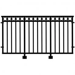 Fortitude Railing Fortitude Juliet Balcony Zinc Metal Railings, Posts Accessories