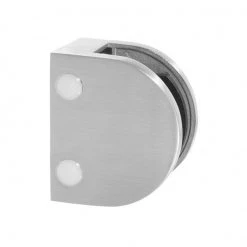 Pro Railing Large Glass Clamp For 15mm, 17.5mm & 19mm Glass For Flat Fixing - 316 Grade