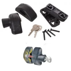 Fortitude Railing Aluminium Railing Systems MAGNA LOCKABLE SIDE PULL GATE LATCH