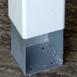 Super Rail Galvanised Steel Post Insert (Non Structural)