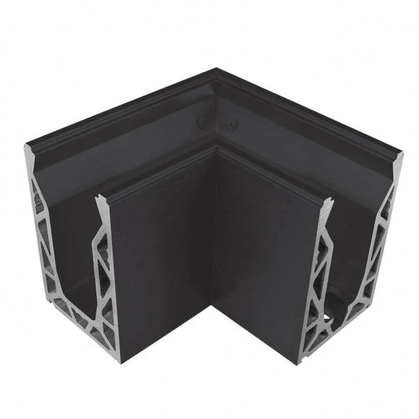 Pro Railing Posiglaze Base Fix 90 Degree Corner Matt Black 12-21.5MM 3 Pro Railing Posiglaze Base Fix 90 Degree Corner Matt Black 12-21.5MM