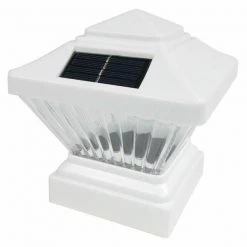 Deck Supermarket Limited Deck & Railing Lights Economy Solar Post Light - White