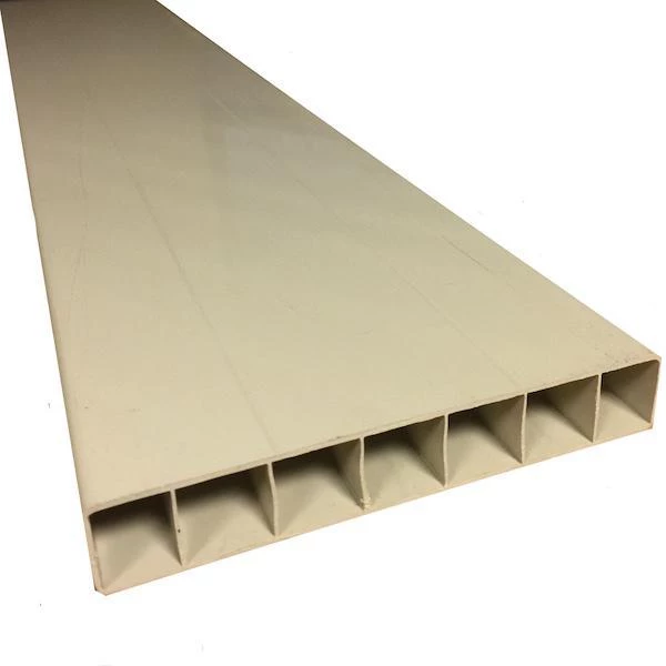 Super Rail UPVC Fascia Board 2400mm X 150mm X 25mm UPVC Decking Board 3 Super Rail UPVC Fascia Board 2400mm X 150mm X 25mm UPVC Decking Board